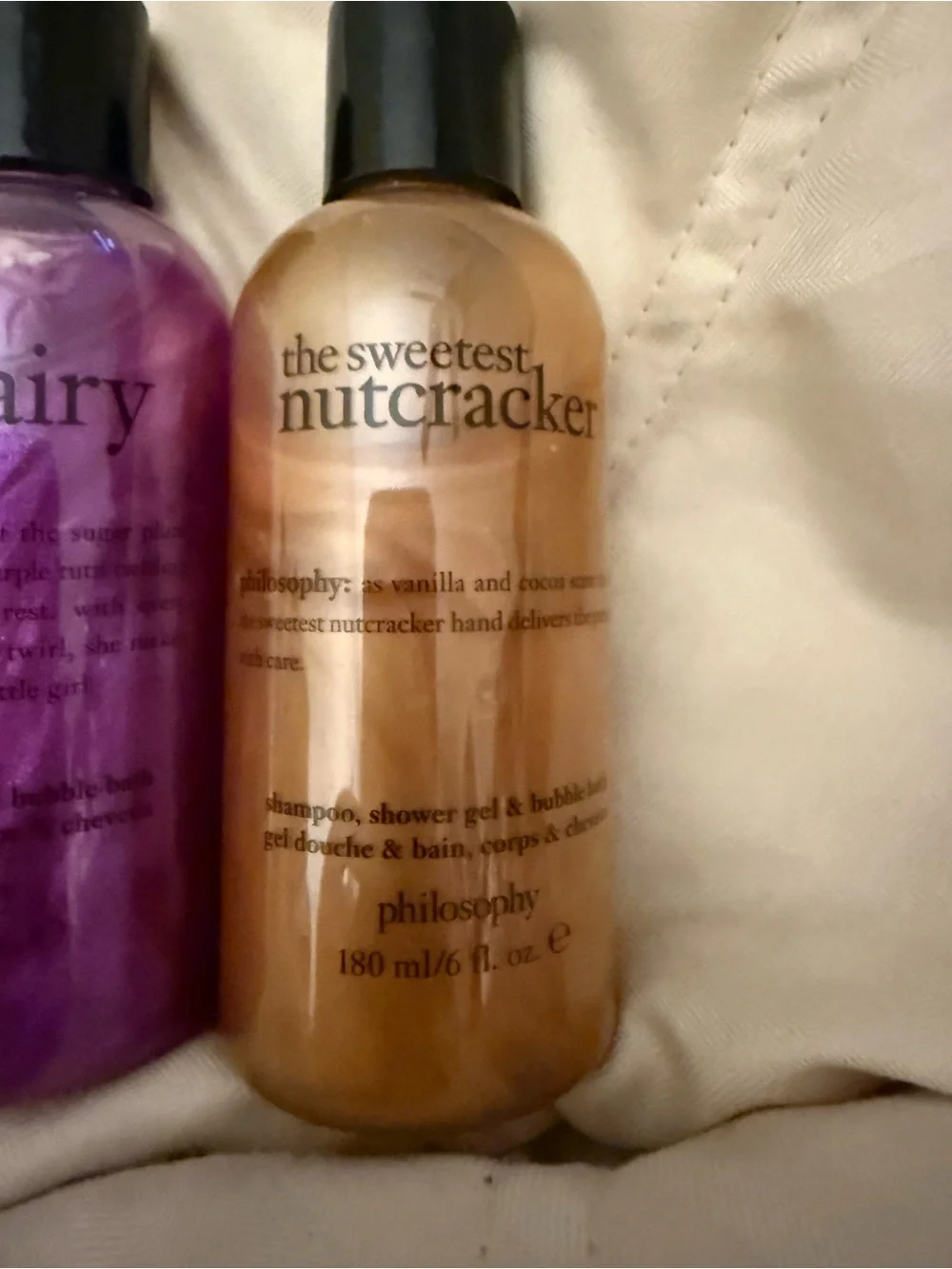 New Philosophy 3 in 1 bath set 6oz sugar plum & nutcracker sealed